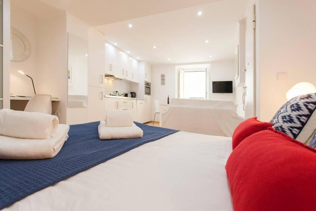 Charming Studio In Mouraria Lisboa Kültér fotó